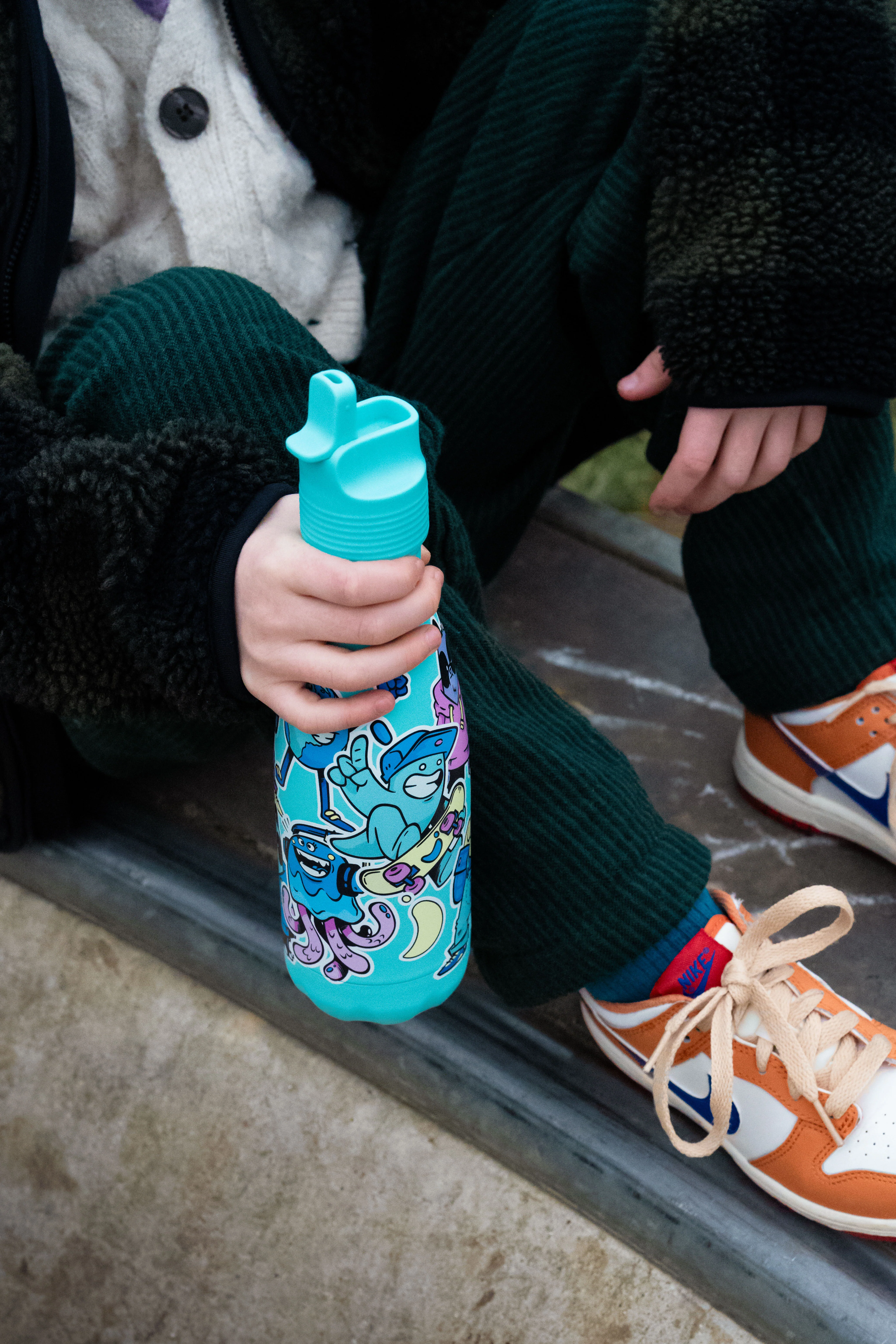 Stickers Kids Water Bottle - Image 6